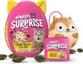 Bonkers Surprise Catnip Flavor Cat Treats, 60g Egg Case with Blind Box Cat Toy (1 of 8 Collectible Toys)