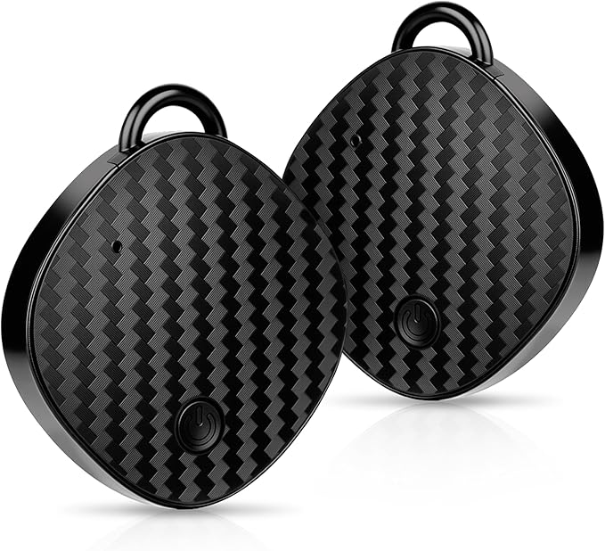 Air Tracker Tags, Bluetooth Tracker Works with Apple Find My, Loud 100dB, IP67 Waterproof, Keys Finder and Item Locator Smart Tag for Luggage, Backpack, Suitcases