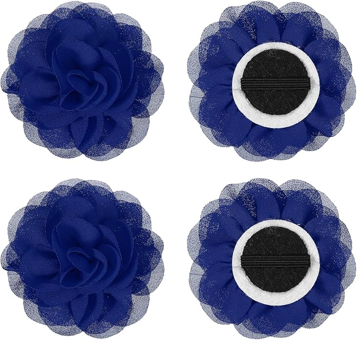 Dog Collar Flowers, Pet Flower Charms Soft Chiffon Cat Collar Bow Tie Floral Grooming Supplies, Intended for Dog