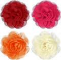 Dog Collar Flowers, Pet Flower Charms Soft Chiffon Cat Collar Bow Tie Floral Grooming Supplies, Intended for Dog
