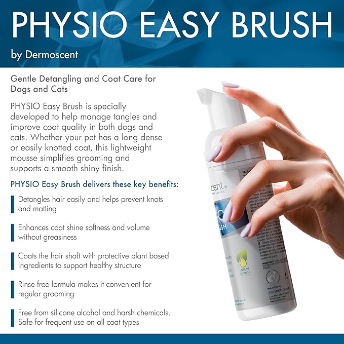 Dermoscent Physio Easy Brush Shampoo for Dogs & Cats - 150 ml