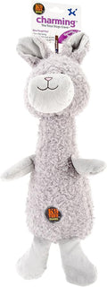 Outward Hound Scruffles Bunny Plush Squeaky Dog Toy, Large