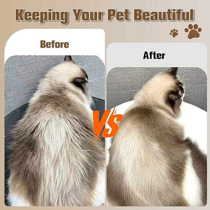 Soft Pet Palm Brush for Dog & Cat, Dog Palm Shampoo Brush for Grooming & Cleaning, Handle Brushes for Short & Long Haired Cat, Natural Pet Fur Care Oil for Reducing Shedding, Shining Coat