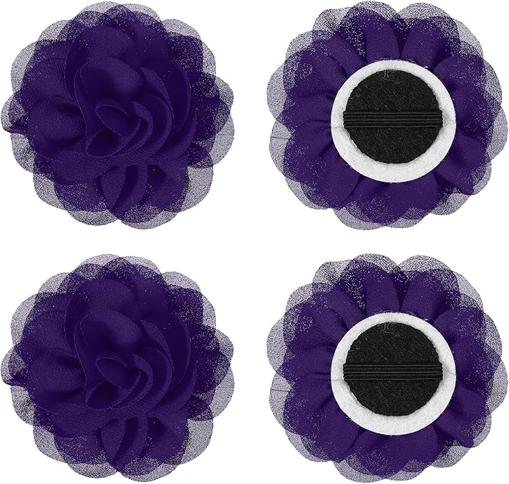 Dog Collar Flowers, Pet Flower Charms Soft Chiffon Cat Collar Bow Tie Floral Grooming Supplies, Intended for Dog