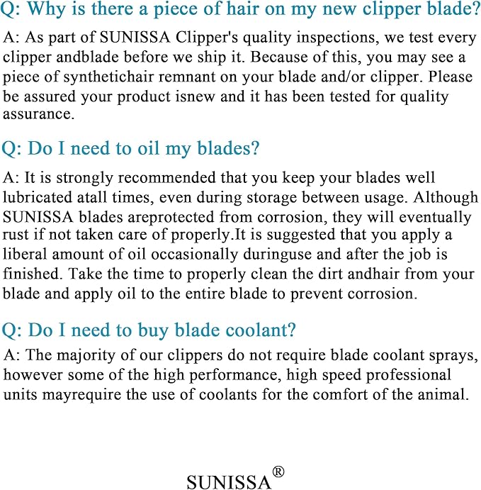 7FC Clipper Blades Pet Grooming Clipper Replacement Blades Compatible with Andis, Oster A5, Wahl KM-10 Series Clippers, Made of Carbon Steel Blade & Stainless Steel Blade