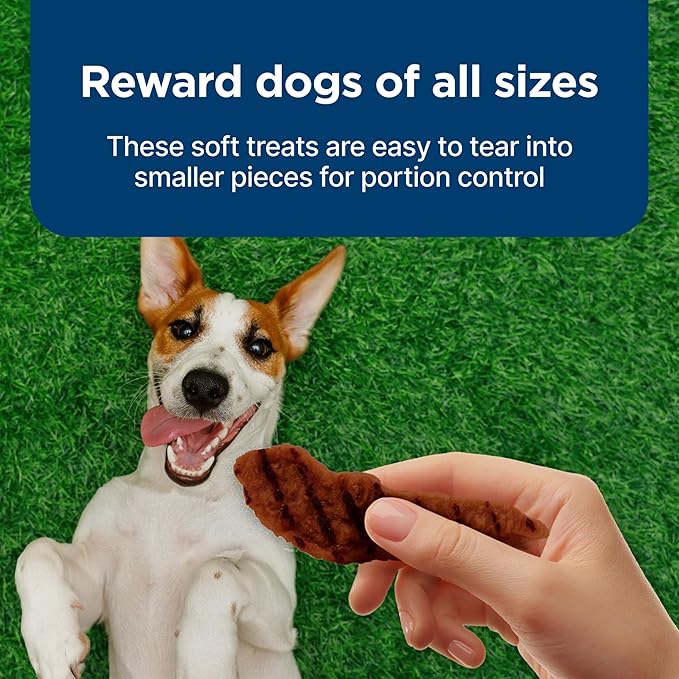 Blue Buffalo Nudges Grillers Natural Dog Treats, Steak, 10oz
