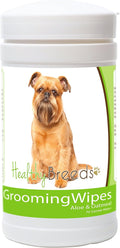 Healthy Breeds Brussels Griffon Grooming Wipes 70 Count