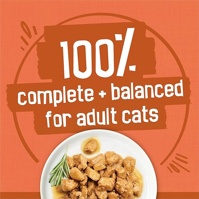 Purina Friskies Wet Cat Food Gravy Variety Pack, TurChicken Extra Gravy Chunky, Meaty Bits and Prime Filets - 48 ct. Can
