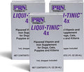 PRN Pharmacal Liqui-Tinic 4X - Iron & B Vitamin Supplement for Pets - Liver-Flavored - 2 fl oz (3 Pack)