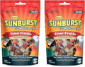 Higgins 2 Pack of Sunburst Gourmet Natural Bird Treats, 5 Ounces Each, True Fruits Flavor, for Conures Parrots and Macaws