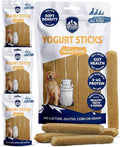Himalayan Dog Chew Yogurt Sticks, Peanut Butter, Dog Treats with Prebiotics, Probiotics & Protein, Digestive Support, Lactose & Gluten Free, Natural Dog Treat for All Breeds, Made in America, 4pk