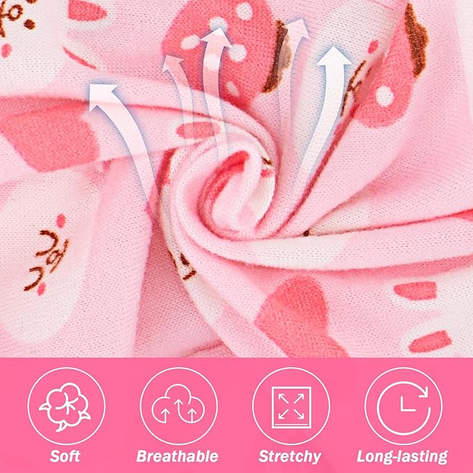 Coppthinktu Cat Recovery Suit Female Cats Onesie for Cats, Breathable Cat Surgery Suit for Surgical Abdominal Wounds Skin Diseases, Cute Kitten Spay Recovery Suit E-Collar Alternative Anti Licking