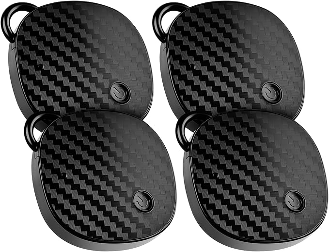 Air Tracker Tags, Smart Bluetooth Tracker, Item Finder Works with Apple Find My, Key Finder and Item Locator Smart Tag for Luggage, Backpack, Suitcases