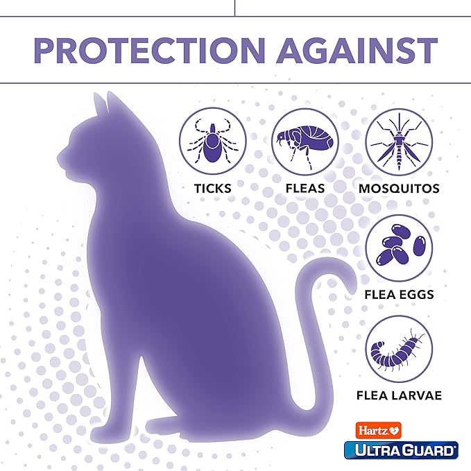 Hartz UltraGuard Plus Drops for Cats, Over 5-Pound