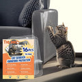 THLHKD Cat Scratch Furniture Protector: 16 Pcs Single Side Couch Protector from Cat Claws with 4 Holes, Easy to Stick & Fix, Furniture Protectors from Cats Scratching(16P+70 Pins)