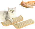 Sisal Catnip Pillow Toy Kickers, 2 Pack Interactive Nature Catnip Toys for Indoor Scratching, Chewing & Teething, Fun for Kittens and Adult Cats Anxiety Relief