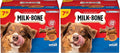 Milk-Bone Peanut Butter Flavor Naturally & Artificially Flavored Dog Biscuits - Crunchy Dog Treats - 7 Pounds (Packaging Design May Vary),(Pack of 2)