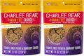 Charlee Bear Crunch Grain Free Dog Treat, Turkey, SweetPotato & Apple, 8 Ounce Resealable-Bag/Low Calorie Training Treat for Dogs. Limited Ingredient-Healthy-Crunchy Dog Snack, Made in USA (Pack of 2)