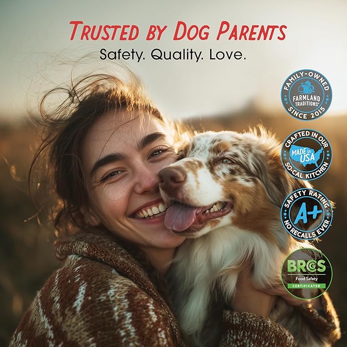 Farmland Traditions Filler Free Dogs Love Chicken Premium Jerky Treats for Dogs, 3 lb. Bag