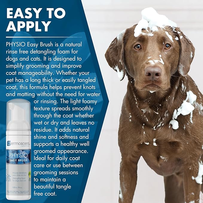 Dermoscent Physio Easy Brush Shampoo for Dogs & Cats - 150 ml