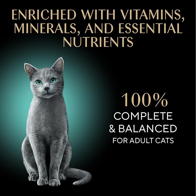 Sheba Perfect Portions Wet Cat Food Cuts in Gravy, Cat Food Wet Recipe, Roasted Chicken Entree and Turkey Entree, Variety Pack, 2.6 oz. Twin-Pack Trays (12 Count, 24 Servings)