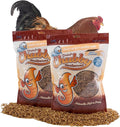 Chubby Dried Mealworms High-Protein Non-GMO Treats for Chickens, Ducks, Wild Birds & Backyard Pets