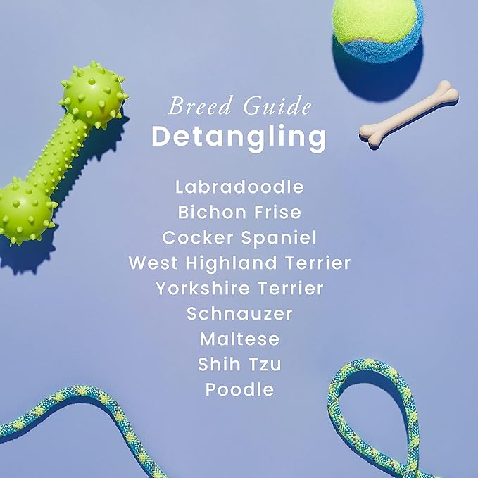 Pet Teezer by Tangle Teezer Small De-Shedding and Small Detangling Dog Brush Duo