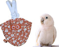 Bird Diaper Chicken Diapers Duck Diaperalls for Hens, Roosters, Ducks, Ducklings, Birds - Reusable, Adjustable by Uni Infinity (Pink Floral, Bird Large, 1, Count)