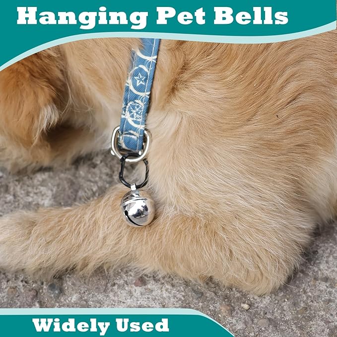 2 PCS Dog Tag Clips, Stainless Steel Quick Clip for Pet & Cat Collar ID Tags Holder | Strong & Durable | Dog License Holder (Black)