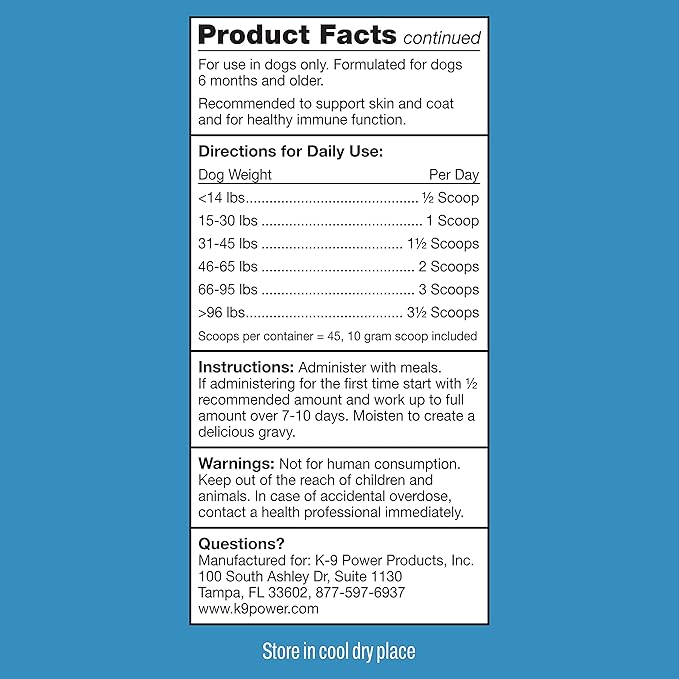 K9Power Show Stopper – Awarded #1 Dog Skin & Coat Product – Supports Allergy Relief, Itchy Skin, Shedding, Dull Coat – Salmon Oil, Collagen, Kelp, Zinc, Probiotics, Beet Juice, Vitamin C