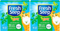 Fresh Step Clumping Litter with Febreze Freshness Gain Original Scent, Low-Dust Formula with Ammonia Block Technology, 14 lb. Box (Pack of 2)