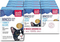 The Honest Kitchen Human Grade Minced - Turkey in Bone Broth Gravy Wet Cat Food, 5.5 oz (Pack of 12)