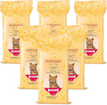 Burt's Bees for Pets Anti-Hairball Wipes for Cats, Sunflower Oil and Wheat Germ Oil, 98% Natural Origin, Cruelty-Free Cat Hairball Remedy Wipes, pH Balanced, Made in the USA, 50 Count - 6 Pack