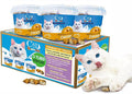 Scoochie Pet Cat by Scoochie – Chicken Flavored Cat Treats, Crunchy Outside & Creamy Inside, 3 | 8.8 oz Tubs