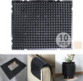 10 Packs Scat Mat for Cats, 13X16 inches Pet Deterrent Spikes, Indoor Outdoor Humane Cat Repellent Fence (Black)