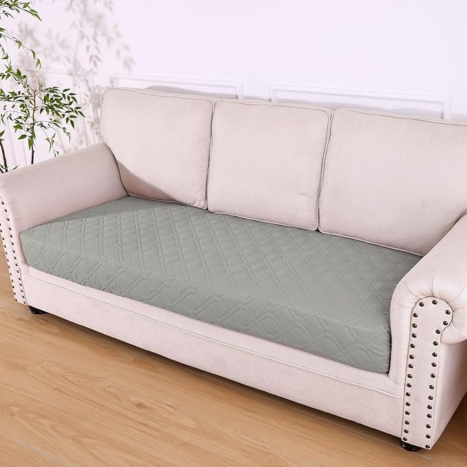 hyha Waterproof Dog Bed Blanket, Soft Pet Blankets, Waterproof Couch Cover for Dogs, Reversible Sofa Covers Washable for Furniture (40x70 Inch, Grey/Grey)