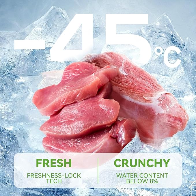 OPET Freeze Dried Cat Treats, Single Ingredient Grain Free High Protein Pet Food for Cats and Dogs, Healthy Training Snacks，Freeze Dried Duck Breast Sliced Fillets (Duck Breast, 1.48 Ounce)