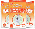 New Ultra Probiotic Micro Crystals Premium Cat Litter - 99.9% Dust Free, Soft on Paws, Fragrance Free - 15 Lbs. Total (3pk of 5 Lbs.)