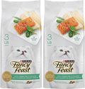 Fancy Feast Purina Dry Cat Food with Ocean Fish and Salmon - 3 lb. Bag (Pack of 2)