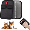 Electrostatic Pet Hair Removal Glove for Dogs and Cats 2 Pack Reusable Pet Hair Remover Tool for Bed Carpets Cloth Couch Car Seats Mitts with Strong Grip Magic Brush Pet Hair Fur Removal Gloves