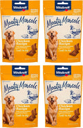 Vitakraft Meaty Morsels Dog Treat, Chicken Recipe with Sweet Potato, Value-Pack, 4 Count