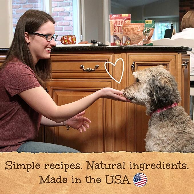 Happy Howie's Soft Meat Roll Treat - Soft Dog Food Rolls, Natural Ingredients, for All Dogs, Made in USA - Beef, Lamb, Turkey, 7 Oz (Pack of 3)