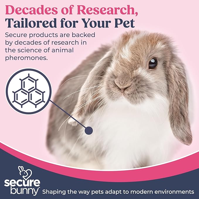 SIGNS SecureBunny Pheromone Home Stick Diffuser Refill, Provides 30 More Days of Natural Support for an Environment of Calm and Well-Being. Helping Relieve Any Feeling of Anxiety and Stress