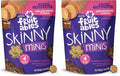 Fruitables Dog Treats, Grilled Bison, 12 Ounces Pack of 2 | Skinny Mini | Low Calorie | Training Treats | Wheat-Free