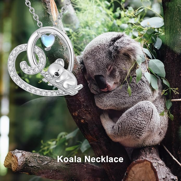 Guinea Pig/Raccoon/Butterfly/Panda/Hummingbird/Giraffe/Rabbit Necklace 925 Sterling Silver Animal Pendant Jewelry Gift for Women Mom
