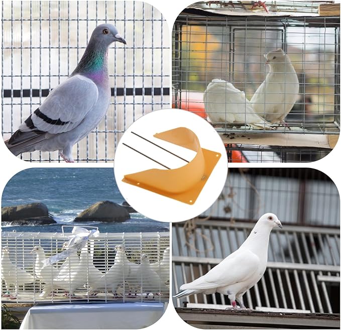 SUPVOX European Style Pigeon Cage 7.48 Inch One-Way Entrance for Racing Pigeons Install Durable Bird Cage for Safe Pigeon
