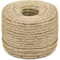 Sisal Rope for Cat Scratching Post Tree Tower Replacement for Repairing Recovering or DIY Scratcher (Natur, 10mm 100ft)