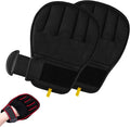 Pet Hair Remover Glove for Cats & Dogs, Patented Adjustable Strap, Reusable Five-Finger Grooming Glove, Non-Slip Fit, Removes Pet Hair from Couch, Carpet, Laundry & Car Seat, 2Pcs