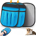 2-Pack Pet Hair Removal Gloves for Cats & Dogs | Upgraded Five-Finger Electrostatic Design | Reusable Magic Brush pet Hair, Carpet, Car Seat & Laundry