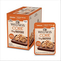 Wellness CORE Tiny Tasters Minced Adult Wet Cat Food, Natural, Protein-Rich, Grain Free, 1.75-Ounce Pouch, 12 Pack, (Chicken)